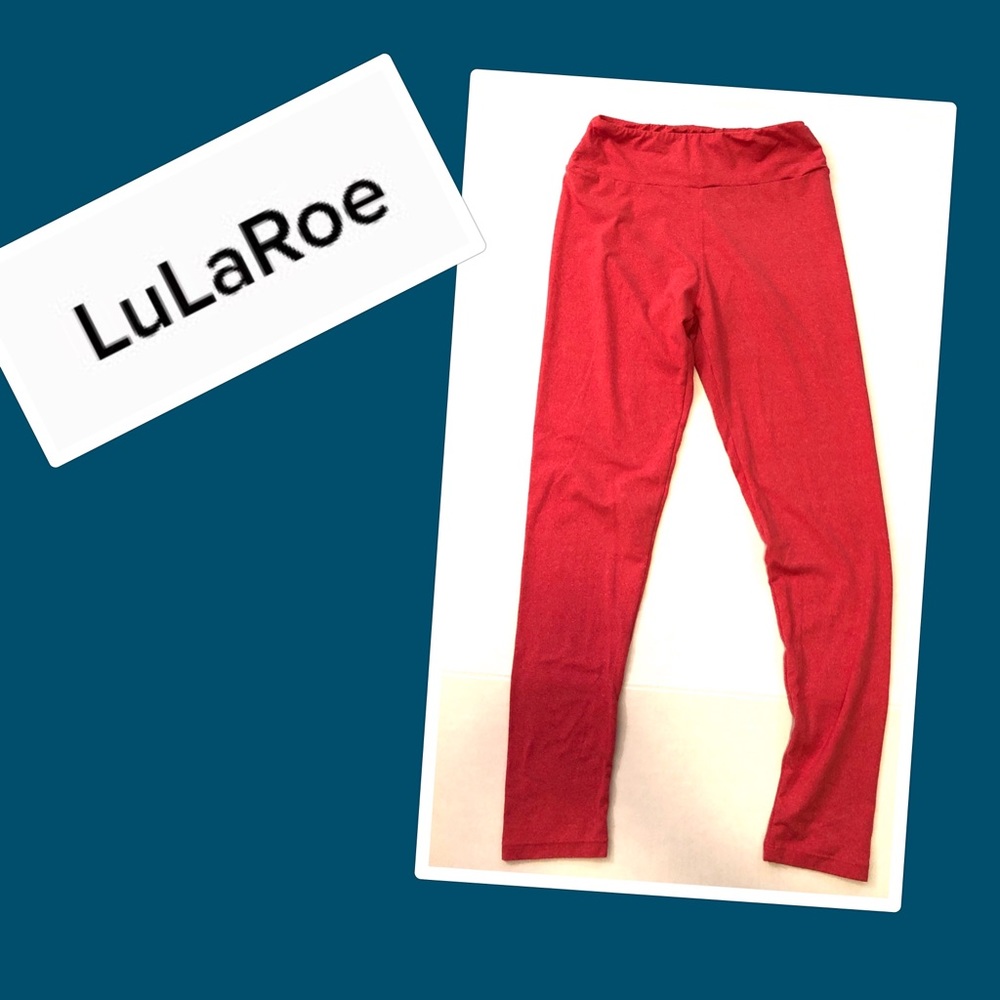 Lularoe OS tangerine legging